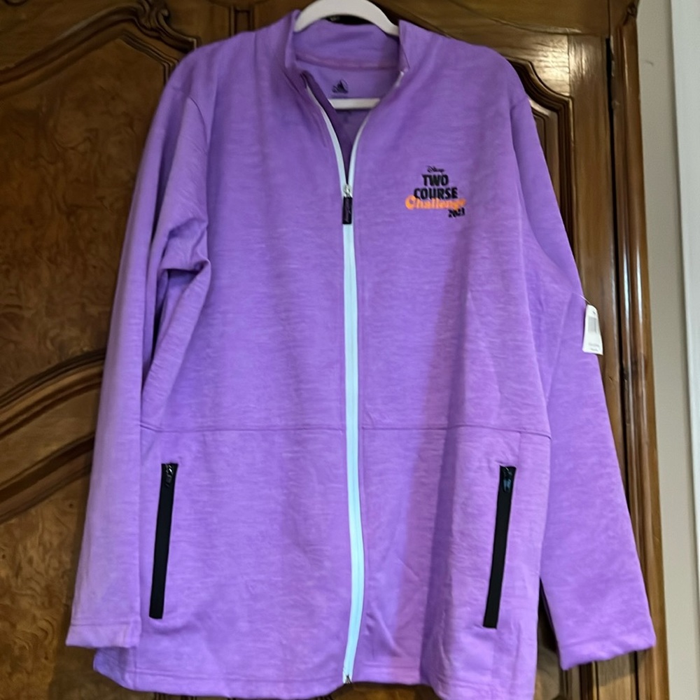 Run Disney Zip Mens Jacket Wine & Dine Half Marathon 2023 Figment Size XX-Large
